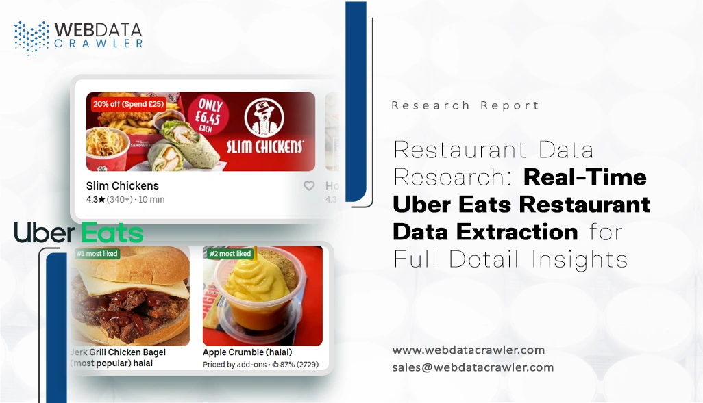 Restaurant Data Research: Real-Time Uber Eats Restaurant Data Extraction for Full Detail Insights