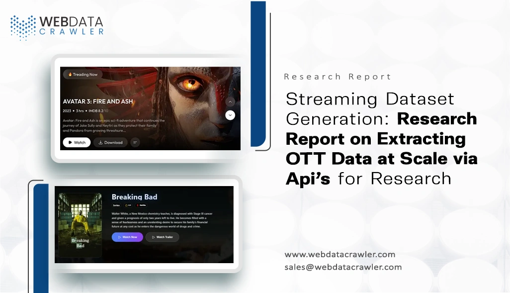 Research Report on Extracting OTT Data at Scale via Api's
