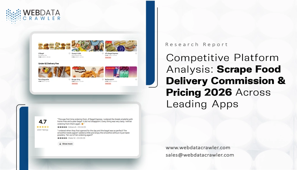 Competitive Platform Analysis: Scrape Food Delivery Commission & Pricing 2026 Across Leading Apps