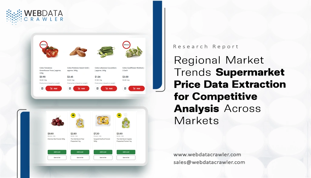 Supermarket Price Data Extraction for Competitive Analysis