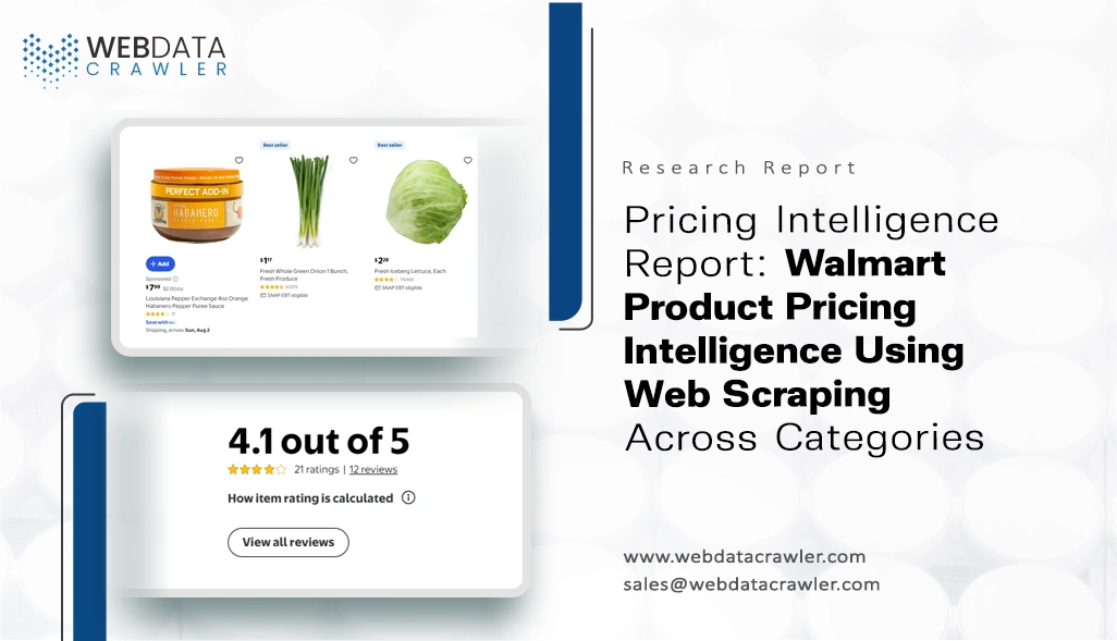 Pricing Intelligence Report: Walmart Product Pricing Intelligence Using Web Scraping Across Categories