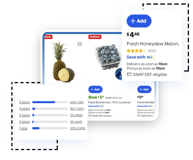 Scalable Walmart Ecommerce Datasets for Retail Intelligence