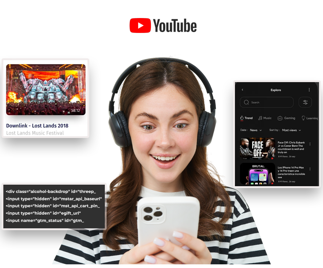 YouTube Social Media Data API