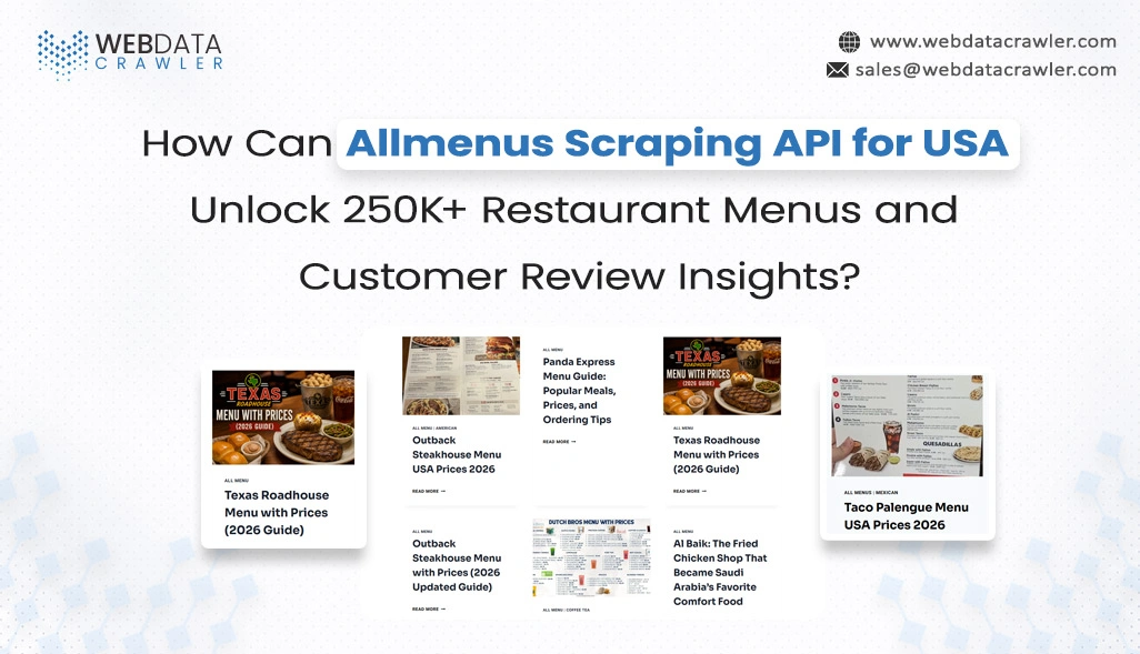 How Can Allmenus Scraping API for USA Unlock 250K+ Restaurant
                                        Menus and Customer Review Insights?