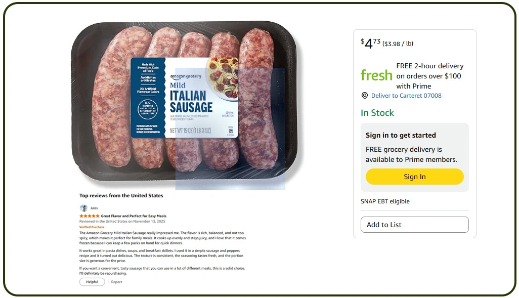 Major Business Applications of Amazon Fresh Grocery Delivery Scraping