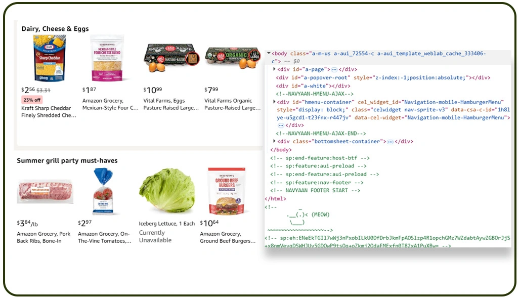 Scrape Amazon Fresh Grocery API for Advanced Market Intelligence