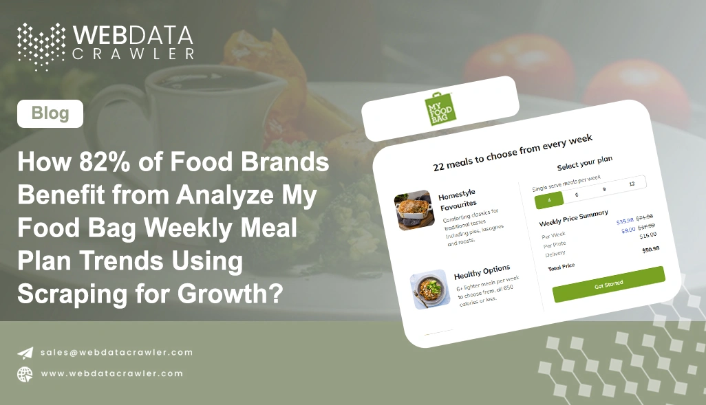 How 82% of Food Brands Benefit from Analyze My Food Bag Weekly Meal Plan Trends Using Scraping for Growth?