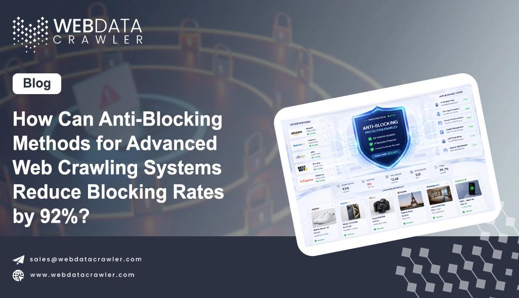 How Can Anti-Blocking Methods for Advanced Web Crawling Systems Reduce Blocking Rates by 92%?