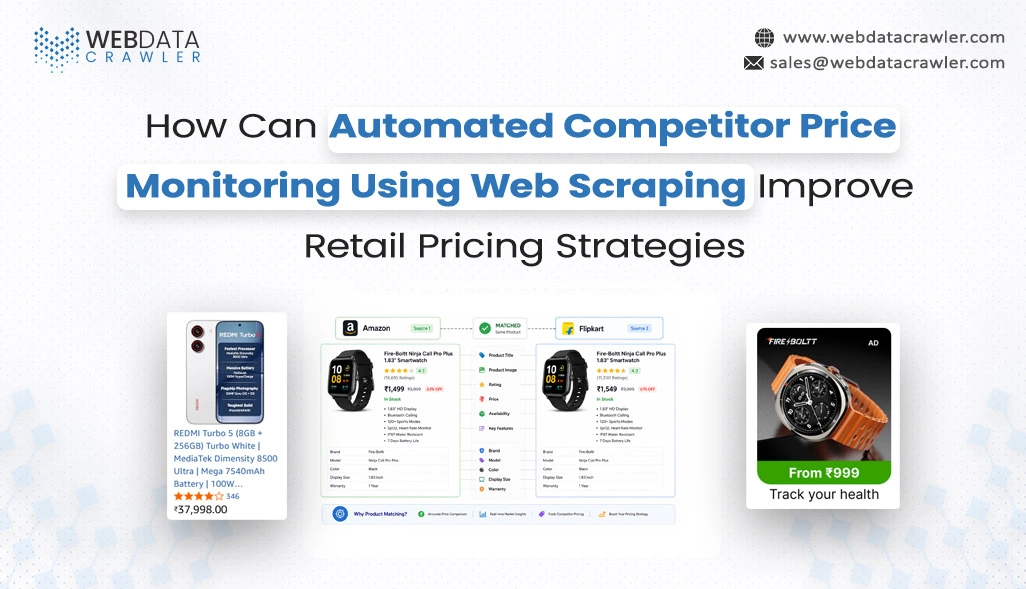 Automated Competitor Price Monitoring Using Web Scraping