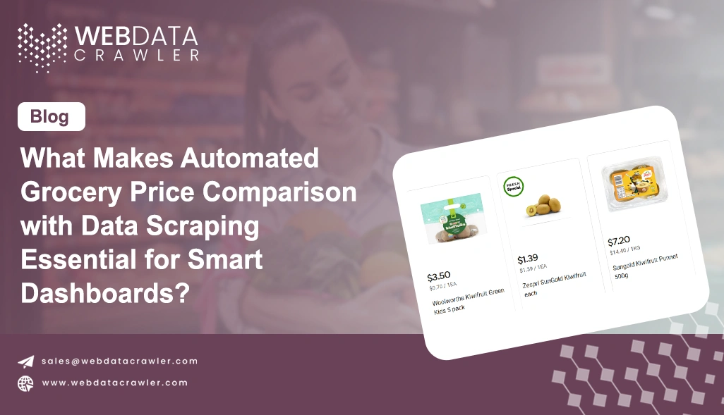 What Makes Automated Grocery Price Comparison with Data Scraping Essential for Smart Dashboards?