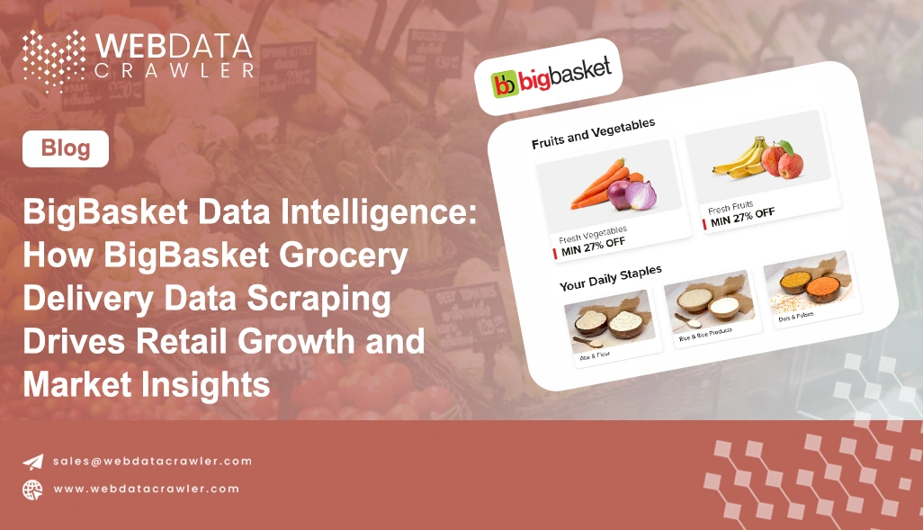 BigBasket Data Intelligence: How BigBasket Grocery Delivery Data Scraping Drives Retail Growth and Market Insights