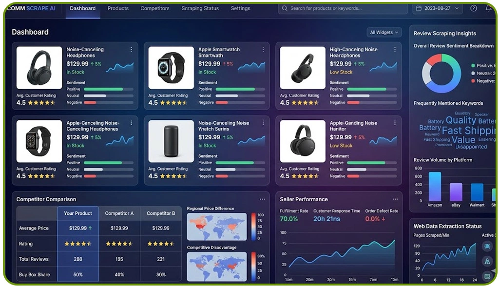 Transforming Consumer Feedback into Actionable Visual Reports