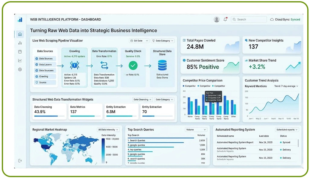 Turning Raw Web Data into Strategic Business Intelligence