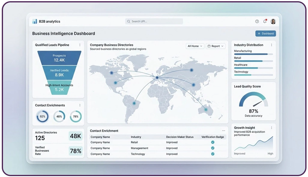 Reducing Prospecting Delays Through Automated Business Data Collection