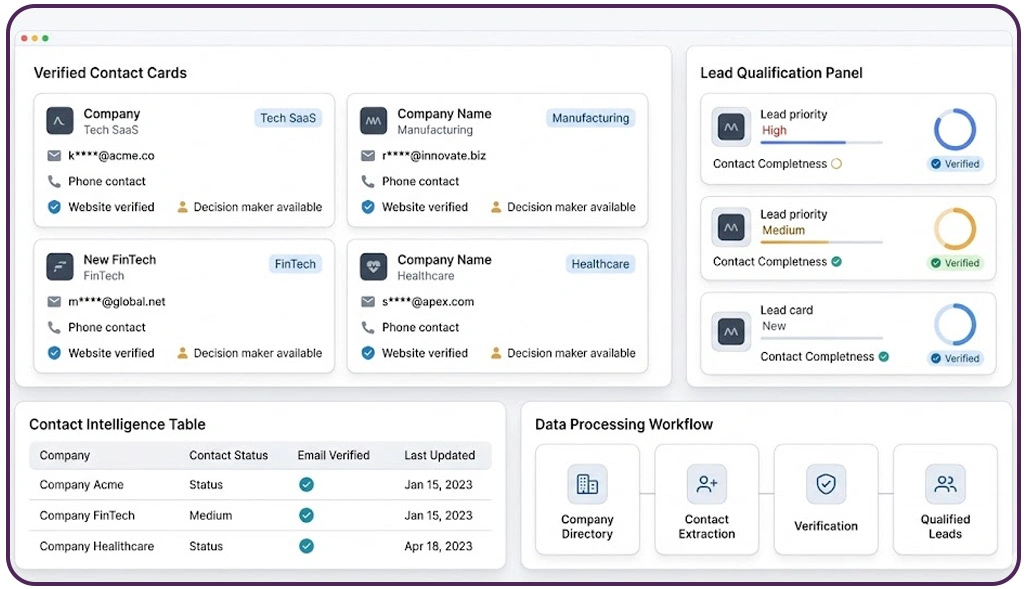Strengthening Outreach Results With Verified Contact Intelligence