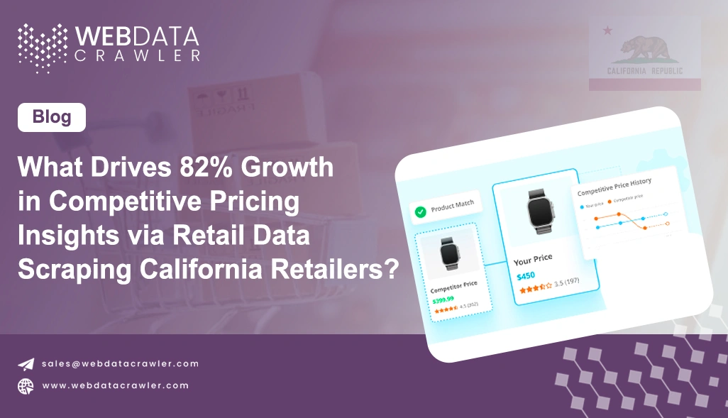 What Drives 82% Growth in Competitive Pricing Insights via Retail Data Scraping California Retailers?
