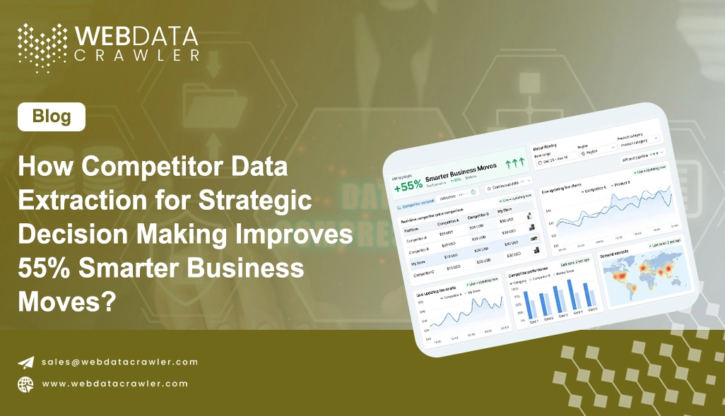 How Competitor Data Extraction for Strategic Decision Making Improves 55% Smarter Business Moves?