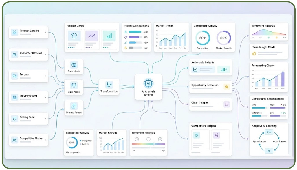 Converting Market Intelligence into Actionable AI Insights