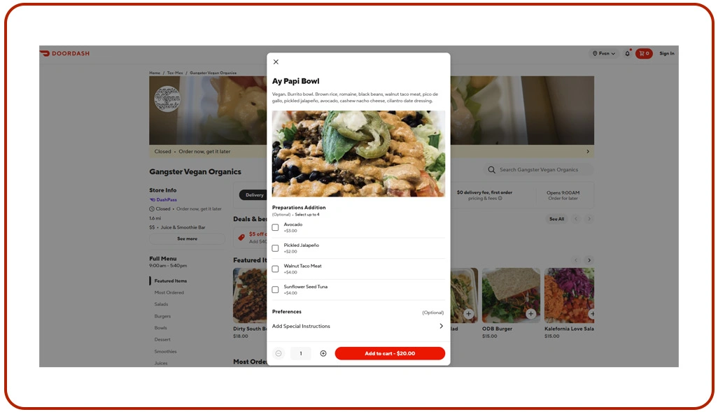 Challenges in Scraping DoorDash Food Delivery Data