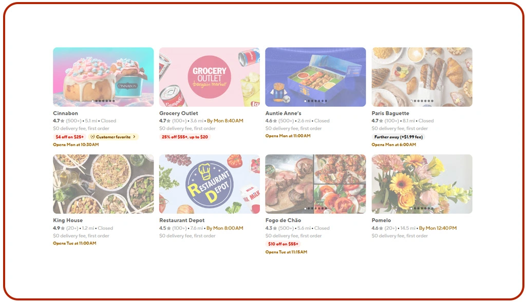 Major Business Applications of DoorDash Food Delivery Data Extraction