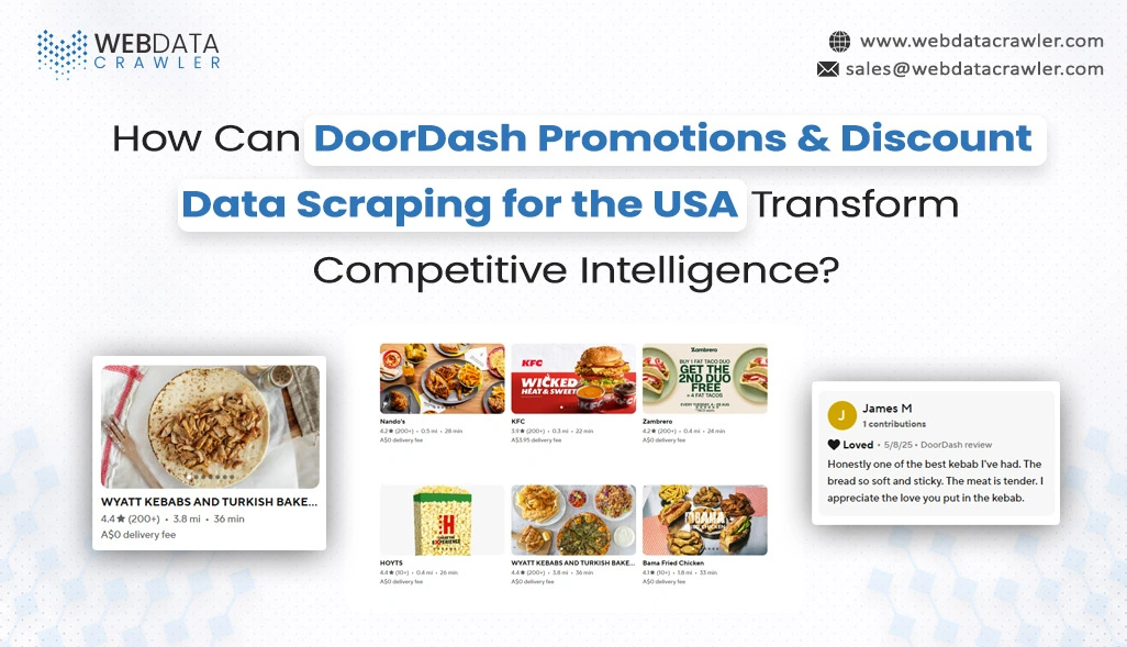 DoorDash Promotions & Discount Data Scraping for the USA