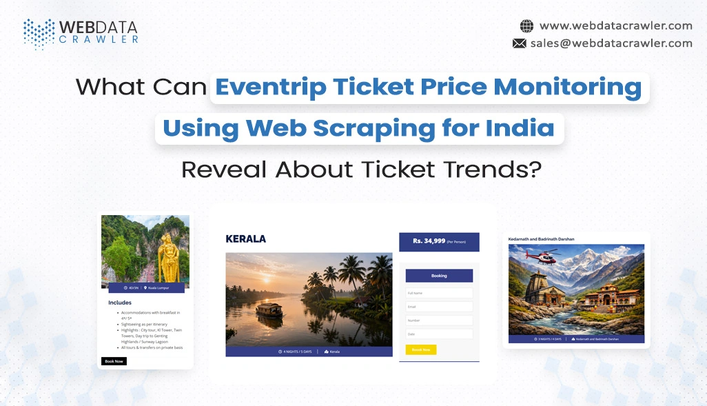 Eventrip Ticket Price Monitoring Using Web Scraping for India