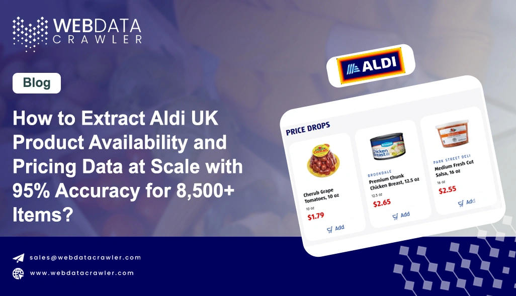 How to Extract Aldi UK Product Availability and Pricing Data at Scale with 95% Accuracy for 8,500+ Items?