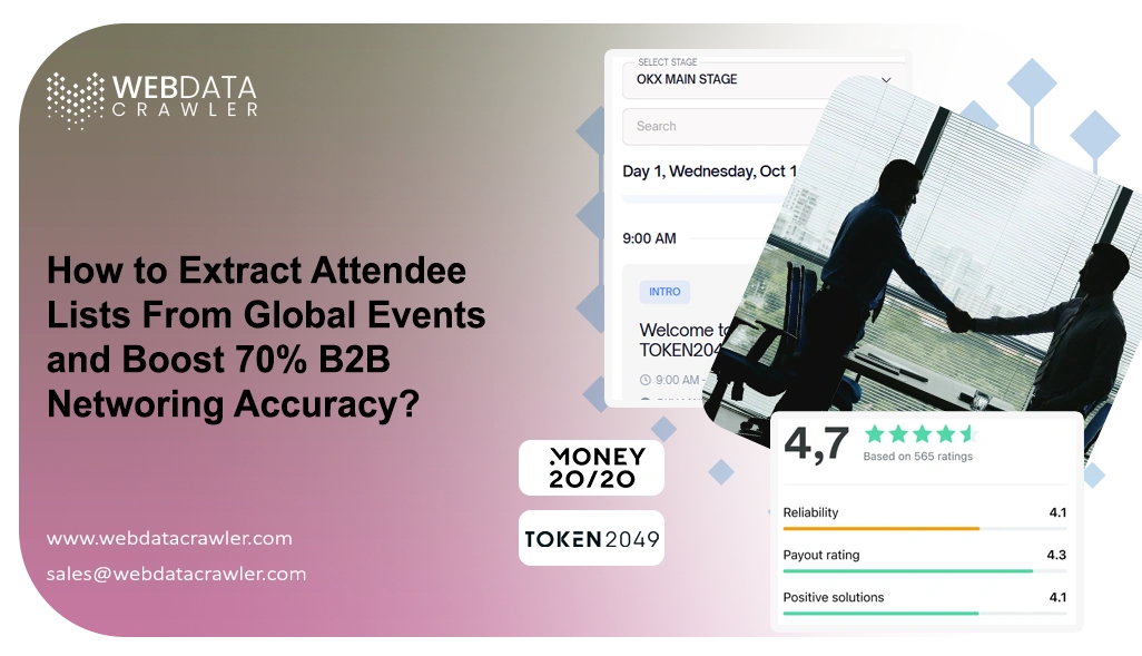 How to Extract Attendee Lists From Global Events and Boost 70% B2B Networking Accuracy?