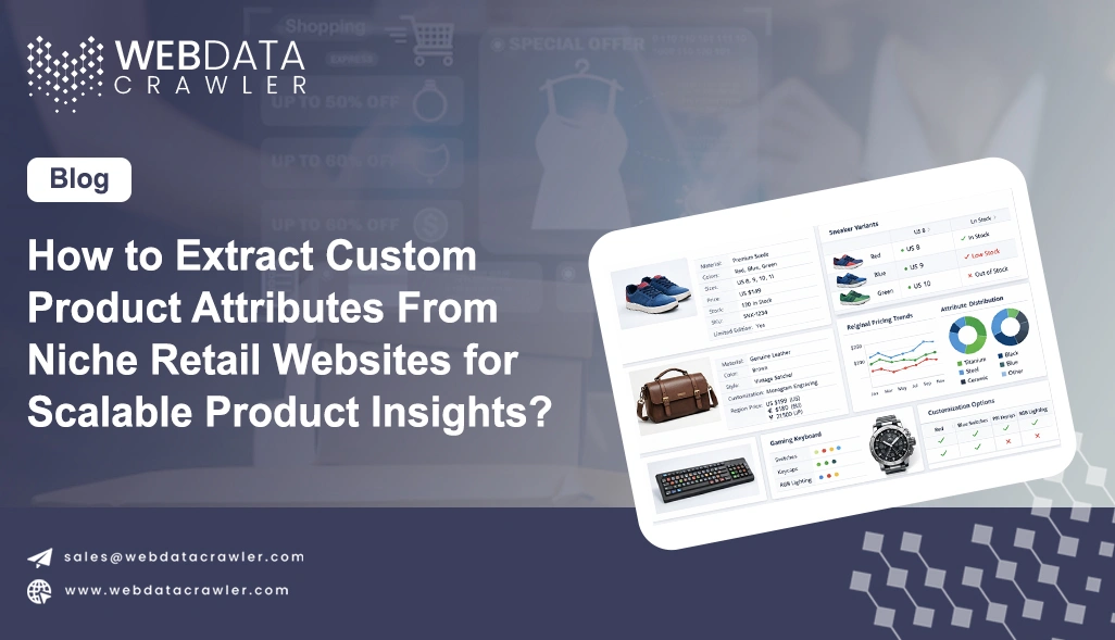 How to Extract Custom Product Attributes From Niche Retail Websites for Scalable Product Insights?