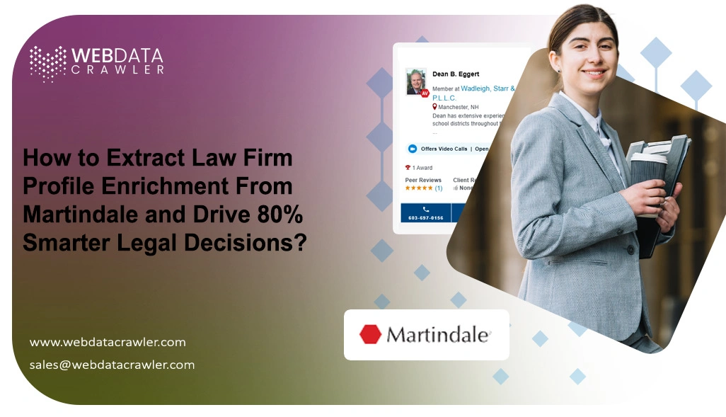 How to Extract Law Firm Profile Enrichment From Martindale and Drive 80% Smarter Legal Decisions?