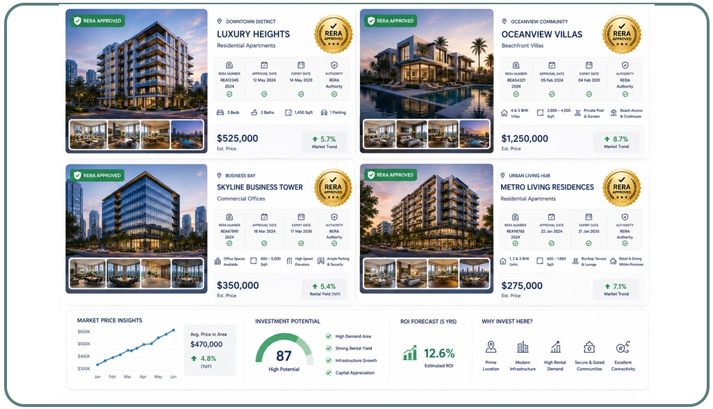 Converting Large Property Databases Into Reliable Business Intelligence