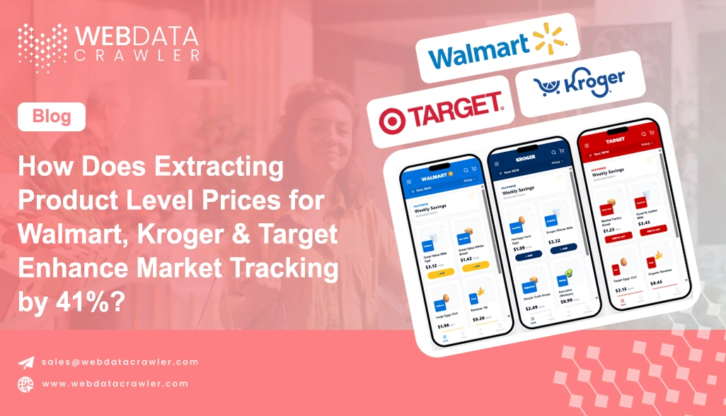 How Does Extracting Product Level Prices for Walmart, Kroger & Target Enhance Market Tracking by 41%?