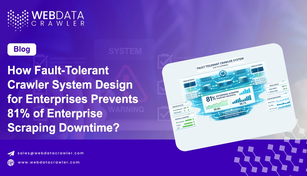 How Fault-Tolerant Crawler System Design for Enterprises Prevents 81% of Enterprise Scraping Downtime?