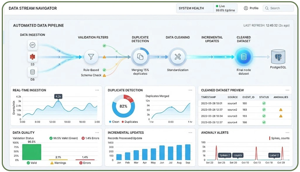Enhancing Data Pipelines Through Automation and Continuous Monitoring Systems