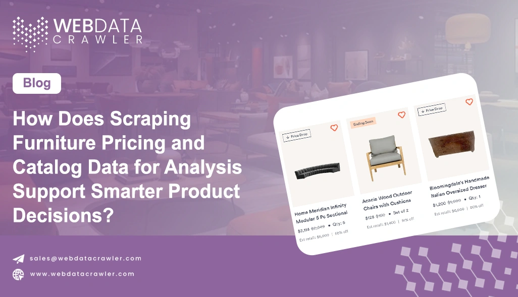 How Does Scraping Furniture Pricing and Catalog Data for Analysis Support Smarter Product Decisions?