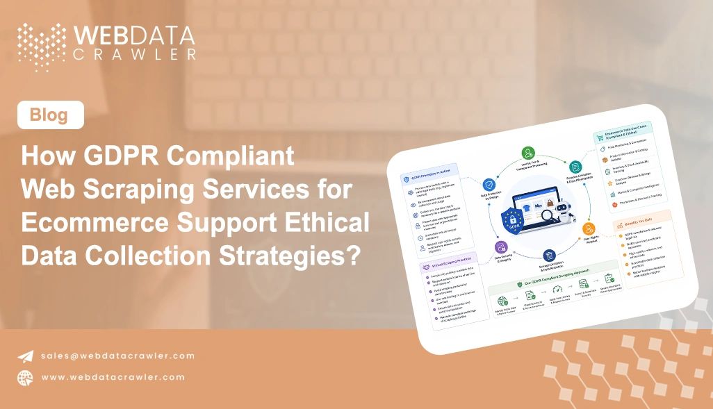 How GDPR Compliant Web Scraping Services for Ecommerce Support Ethical Data Collection Strategies?