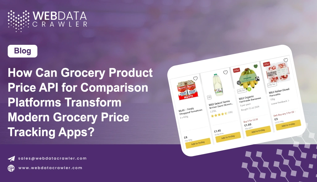 How Can Grocery Product Price API for Comparison Platforms Transform Modern Grocery Price Tracking Apps?