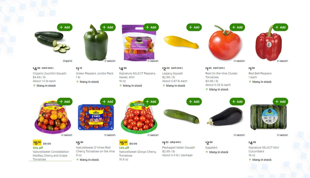 Building stronger product visibility across grocery catalogs