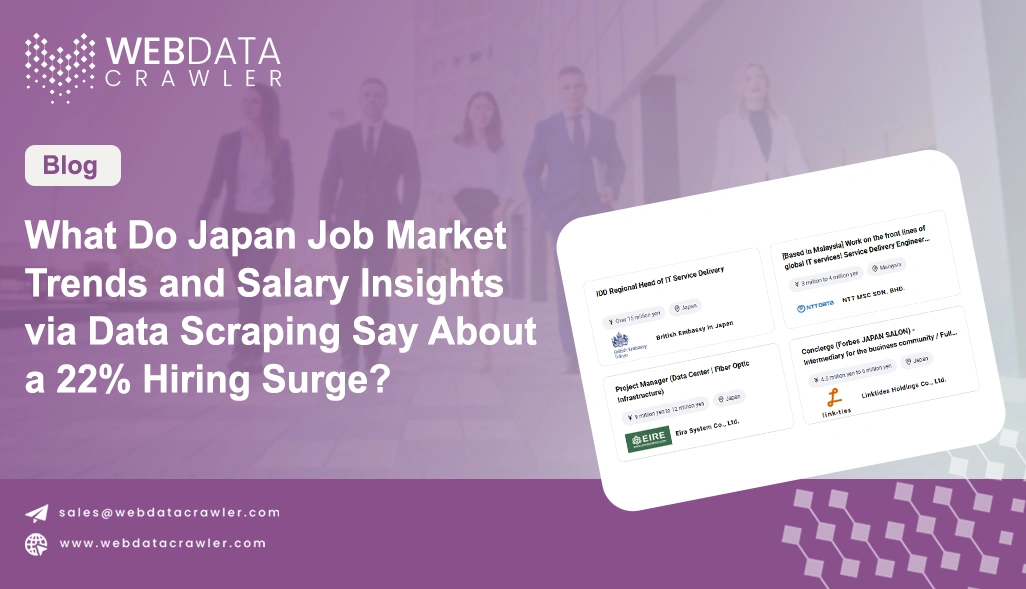 What Do Japan Job Market Trends and Salary Insights via Data Scraping Say About a 22% Hiring Surge?