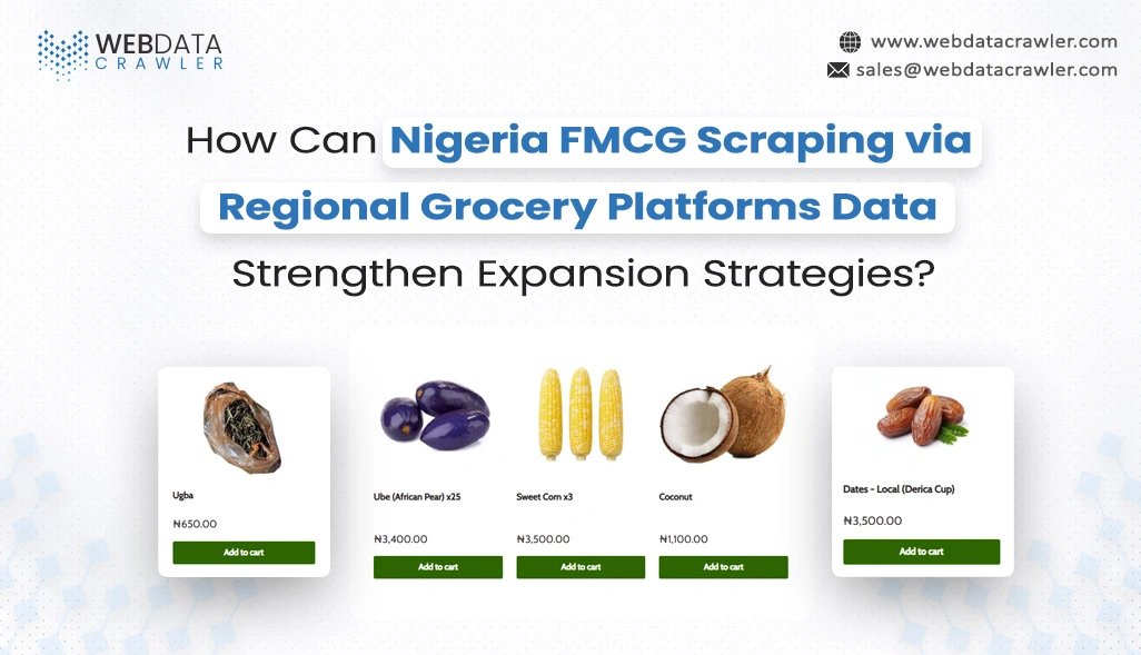 Nigeria FMCG Scraping via Regional Grocery Platforms Data