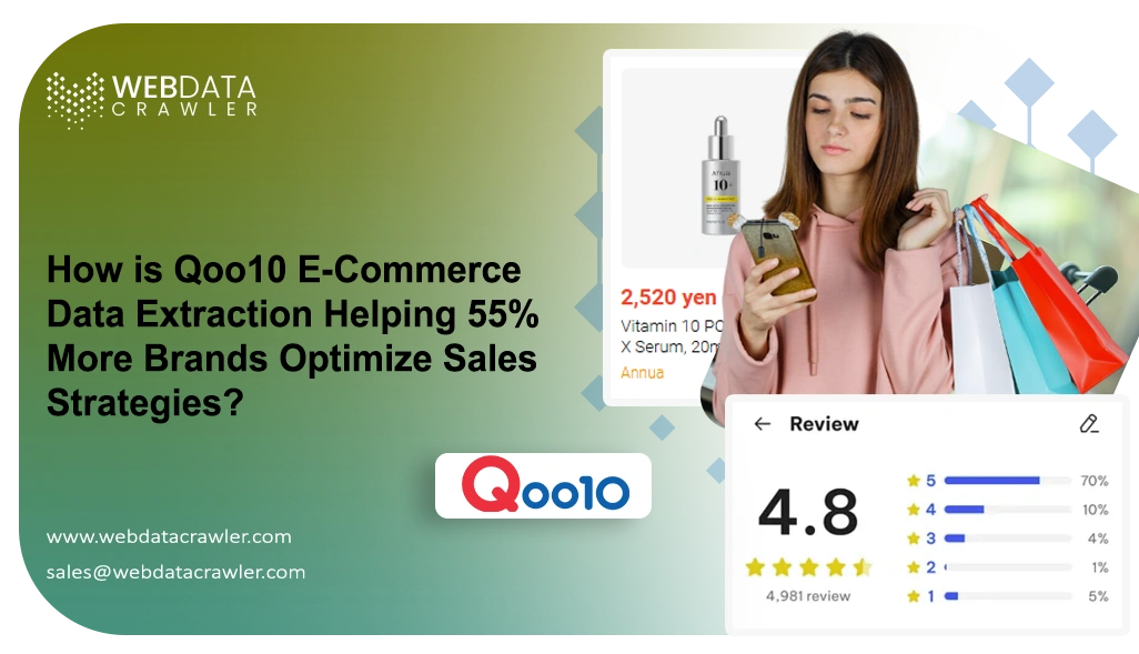 How is Qoo10 E-Commerce Data Extraction Helping 55% More Brands Optimize Sales Strategies? How is Qoo10 E-Commerce Data Extraction Helping 55% More Brands Optimize Sales Strategies?