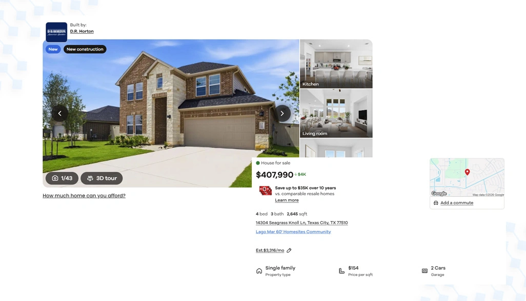 Reliable foundations for accurate property market intelligence