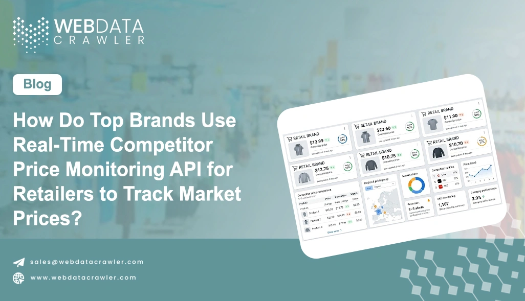 How Do Top Brands Use Real-Time Competitor Price Monitoring API for Retailers to Track Market Prices?