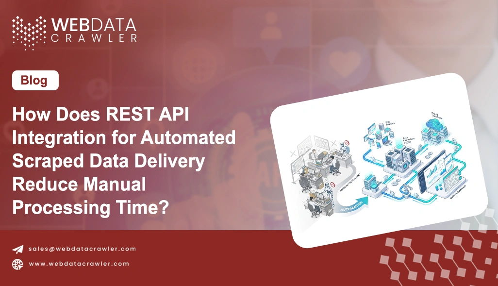 How Does REST API Integration for Automated Scraped Data Delivery Reduce Manual Processing Time?
