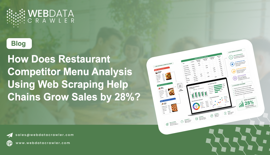 How Does Restaurant Competitor Menu Analysis Using Web Scraping Help Chains Grow Sales by 28%?