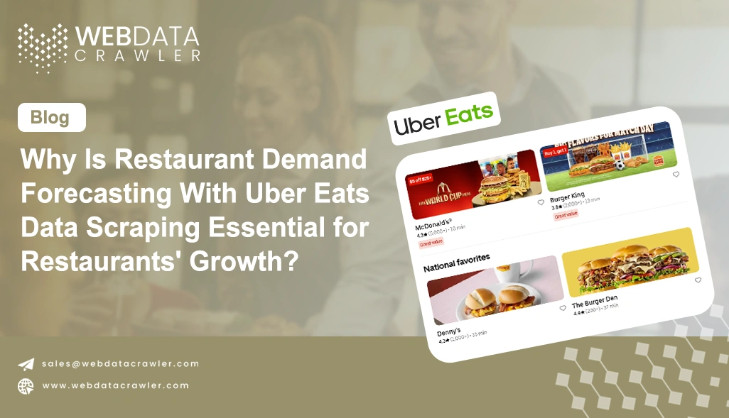 Why Is Restaurant Demand Forecasting With Uber Eats Data Scraping Essential for Restaurants' Growth?