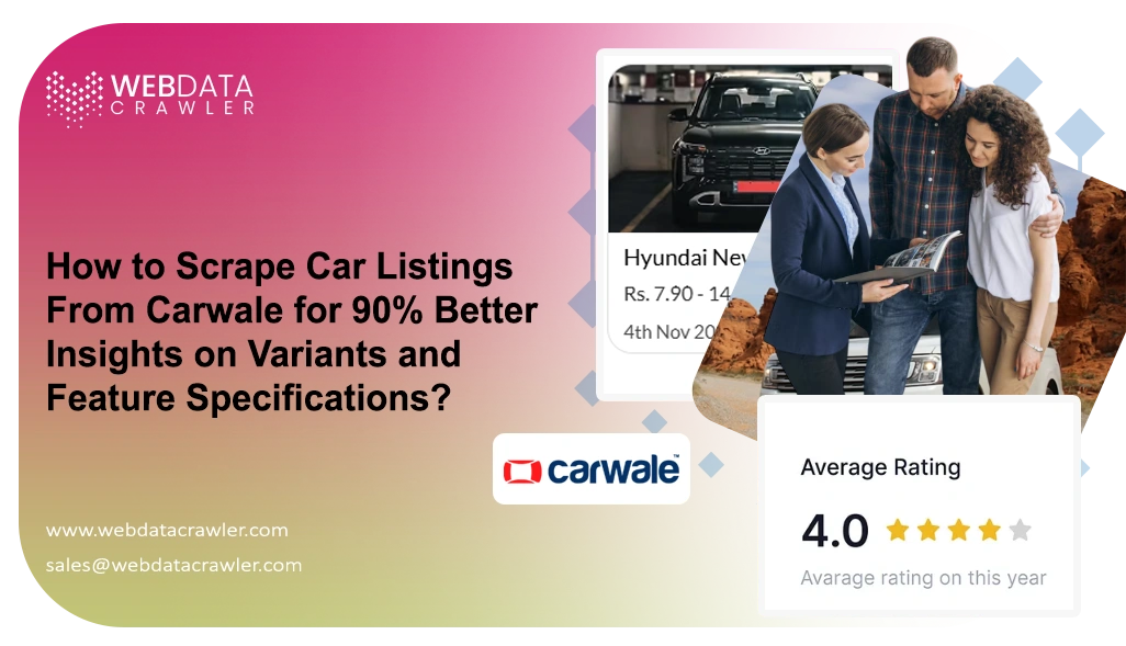 How to Scrape Car Listings From Carwale for 90% Better Insights on Variants and Feature Specifications? How to Scrape Car Listings From Carwale for 90% Better Insights on Variants and Feature Specifications?