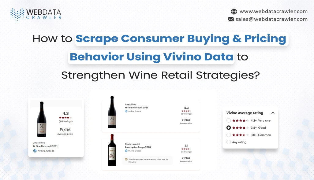 How to Scrape Consumer Buying & Pricing Behavior Using Vivino Data to Strengthen Wine Retail Strategies?