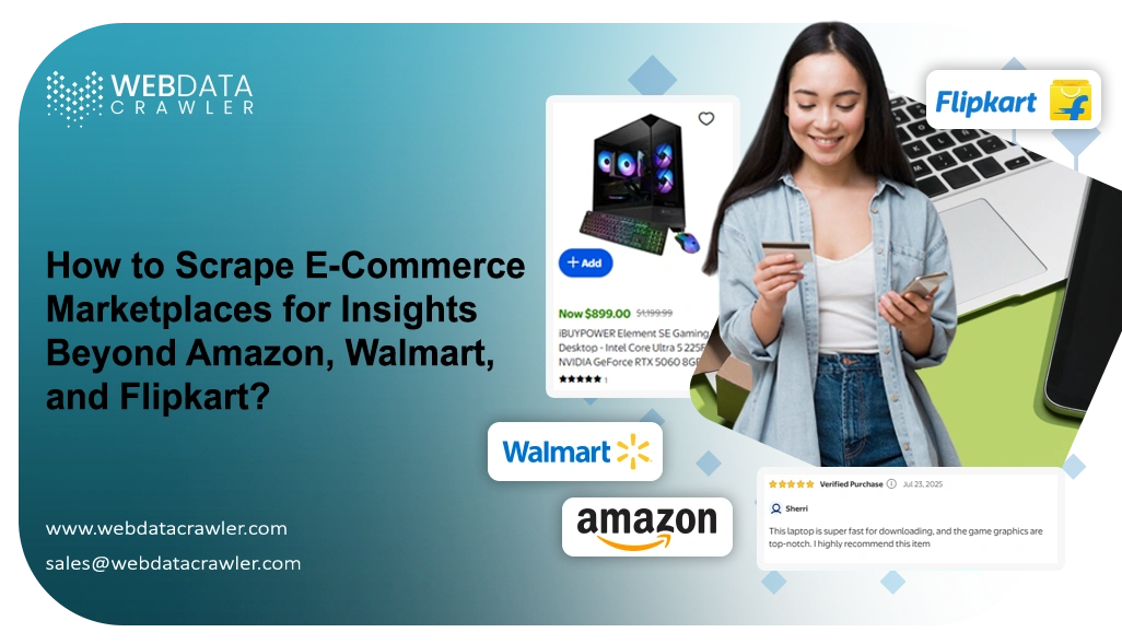 How to Scrape E-Commerce Marketplaces for Insights Beyond Amazon, Walmart, and Flipkart? How to Scrape E-Commerce Marketplaces for Insights Beyond Amazon, Walmart, and Flipkart?