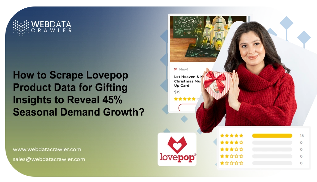How to Scrape Lovepop Product Data for Gifting Insights to Reveal 45% Seasonal Demand Growth?